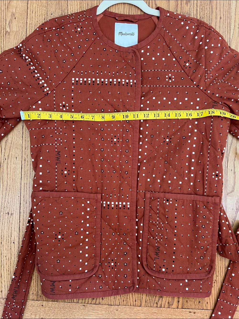 Madewell Bandana Wrap Blazer Jacket - Picture 15 of 16